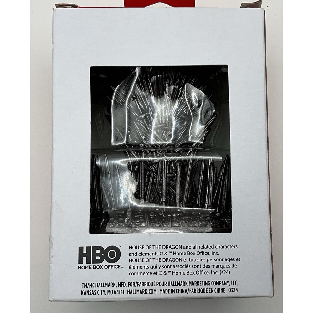 Hallmark Game Of Thrones Christmas Tree Ornament - The Iron Throne - Picture 6 of 8